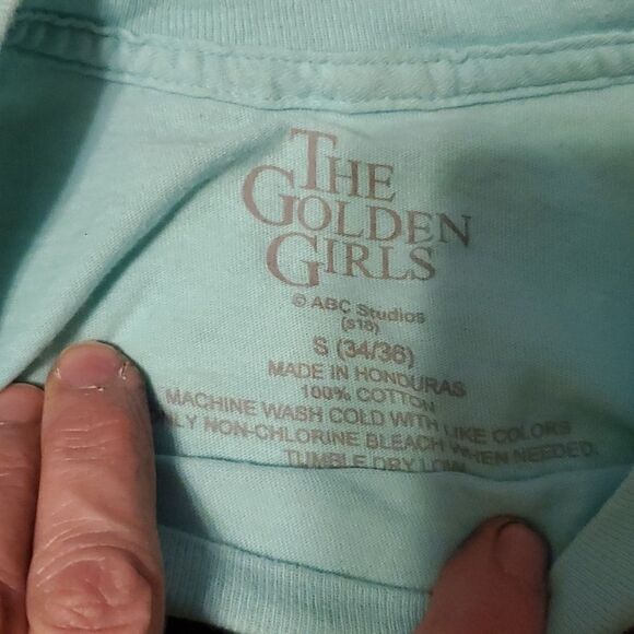 The Golden Girls Women's Squad Officially Licensed Celadon Green T-Shirt - Picture 8 of 9